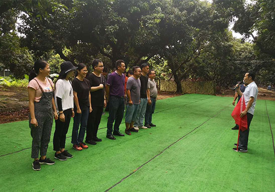 “挑战自我，凝聚实力，熔炼一流团队” 广东尊龙凯时人生就是搏检测户外拓展活动