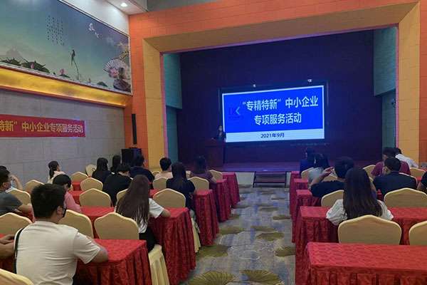 尊龙凯时人生就是搏助力“专精特新”惠企政策宣讲会（丽城。