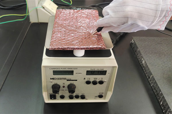 气泡袋静电衰减测试第三方检测机构实验室